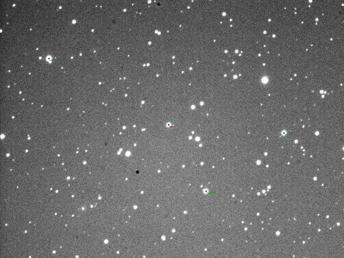 Chart - WASP-36, JD 2458924.31316