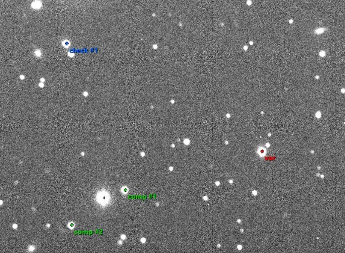 Chart - WASP-13, JD 2458940.28521