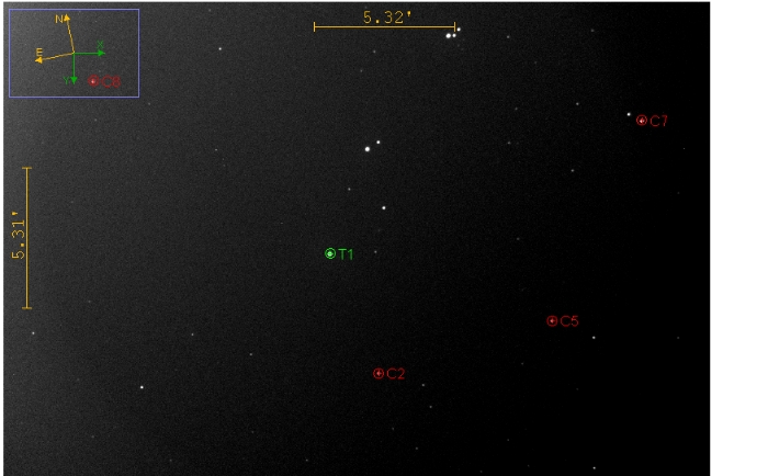 Chart - HAT-P-13, JD 2458786.72500