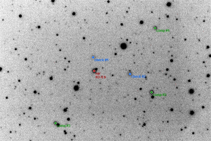 Chart - XO-6, JD 2458949.32104