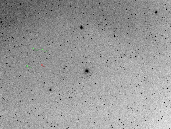Chart - WASP-83, JD 2458951.29674