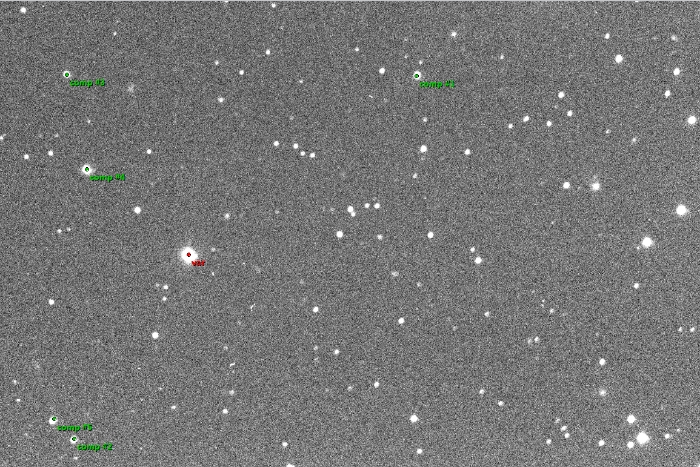 Chart - WASP-14, JD 2458991.39402