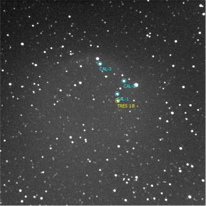 Chart - TrES-1, JD 2458995.36329