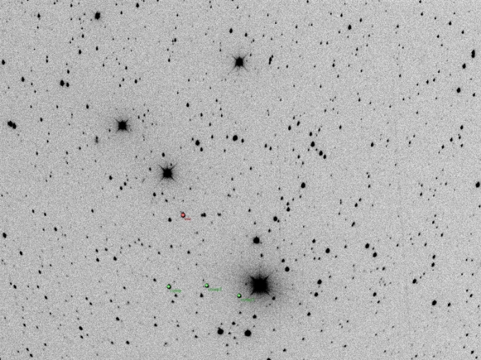 Chart - WASP-103, JD 2458996.34635