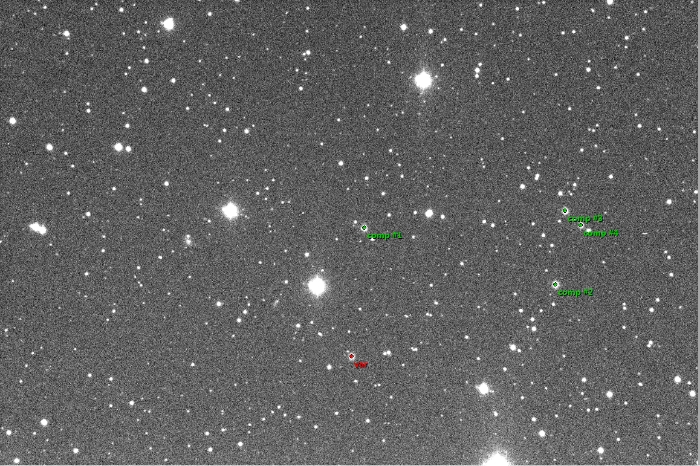 Chart - WASP-103, JD 2458996.41488