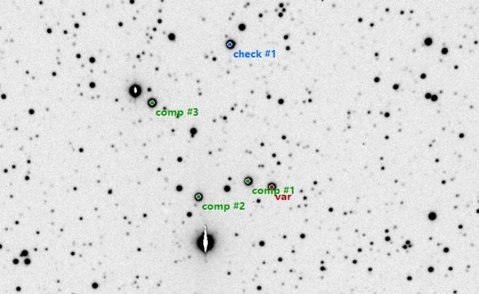 Chart - TrES-1, JD 2459001.41095