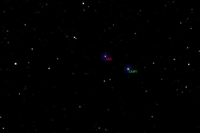 Chart - HAT-P-5, JD 2459071.36187