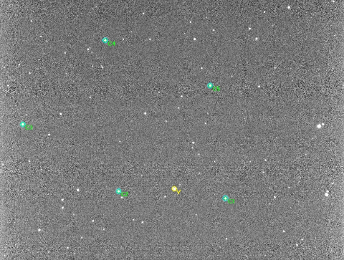 Chart - WASP-1, JD 2459083.31380