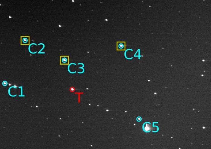 Chart - WASP-77, JD 2459146.67145
