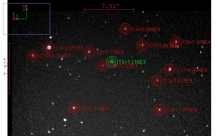 Chart - TrES-3, JD 2458697.43865
