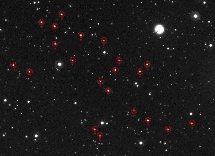 Chart - WASP-52, JD 2459135.67326