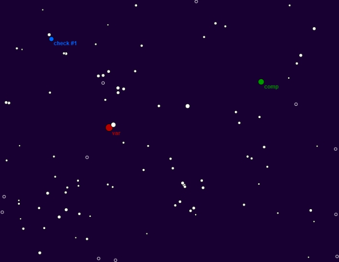 Chart - WASP-14, JD 2459240.53784
