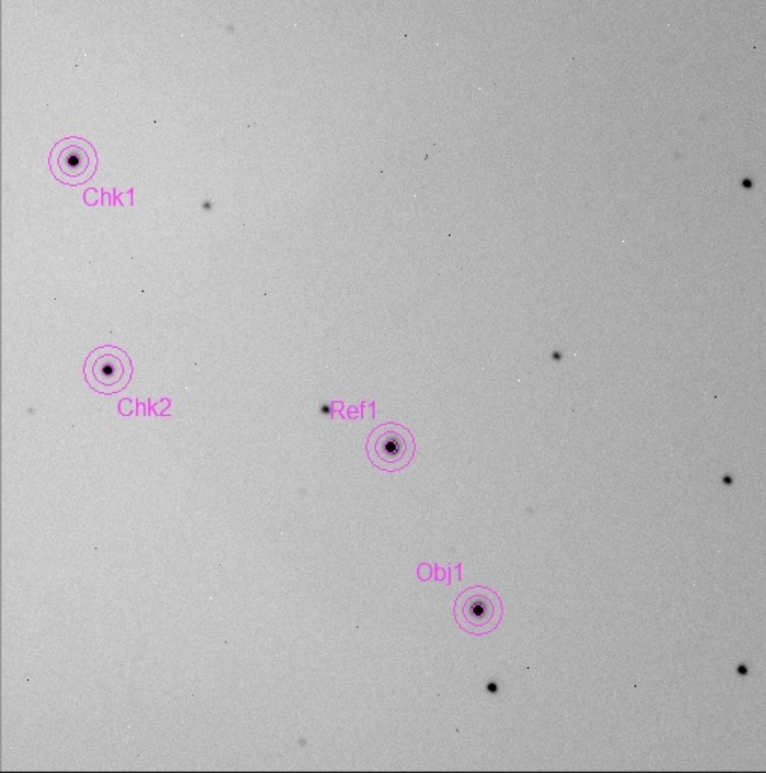 Chart - WASP-50, JD 2458031.74007