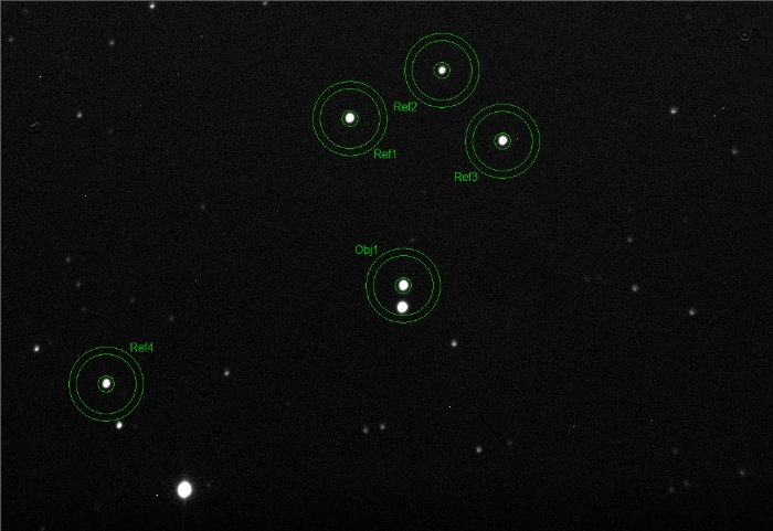 Chart - WASP-104, JD 2459260.34049