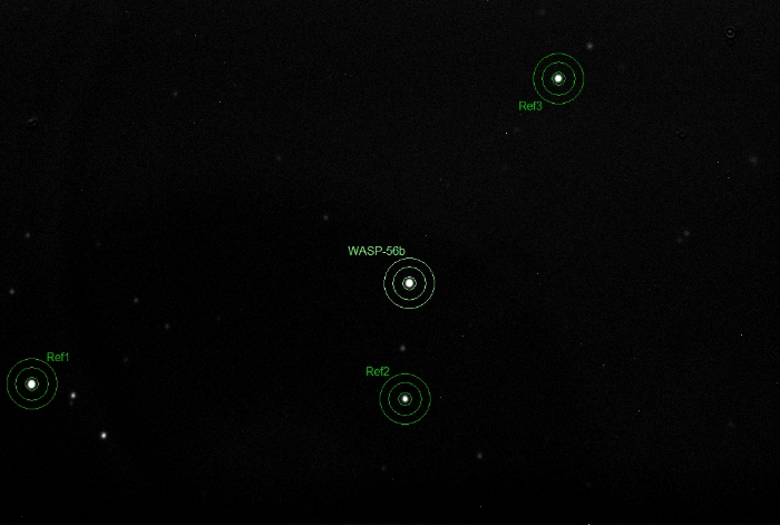 Chart - WASP-56, JD 2459267.36853