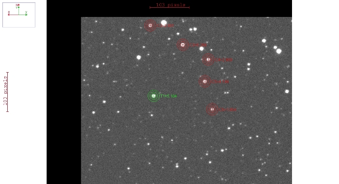 Chart - WASP-19, JD 2459270.08241