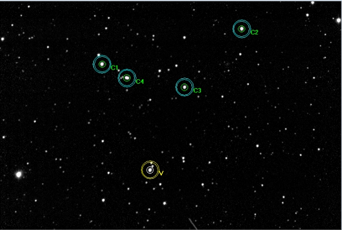 Chart - WASP-3, JD 2459296.44803