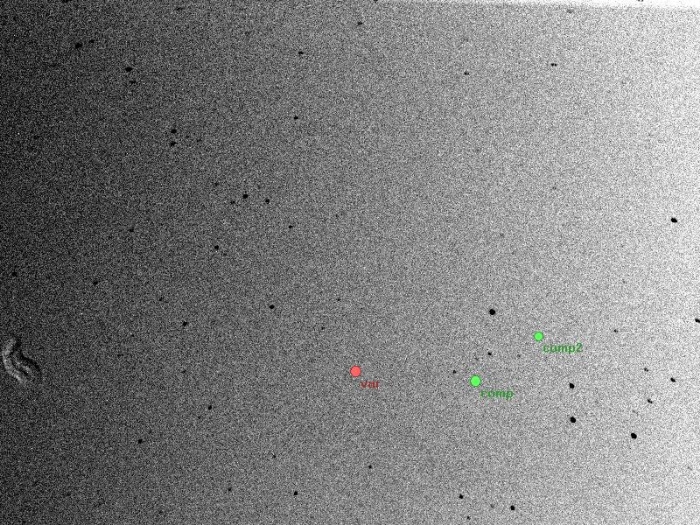 Chart - WASP-157, JD 2459332.33337