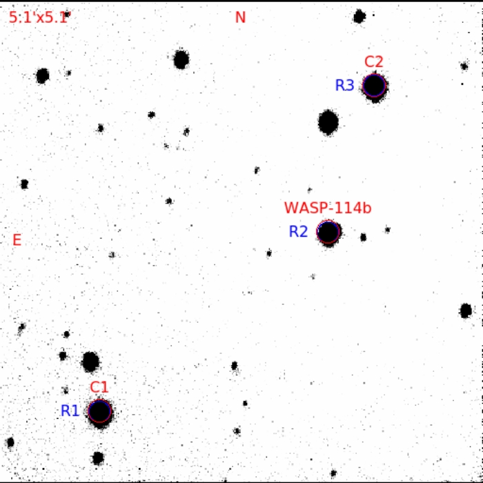 Chart - WASP-114, JD 2459402.80182