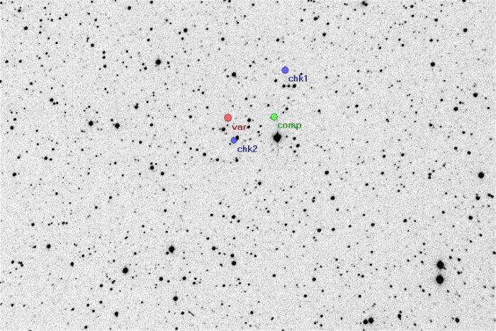 Chart - CzeV270, JD 2455833.23923