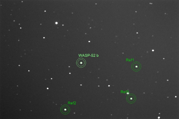 Chart - WASP-52, JD 2459459.41693