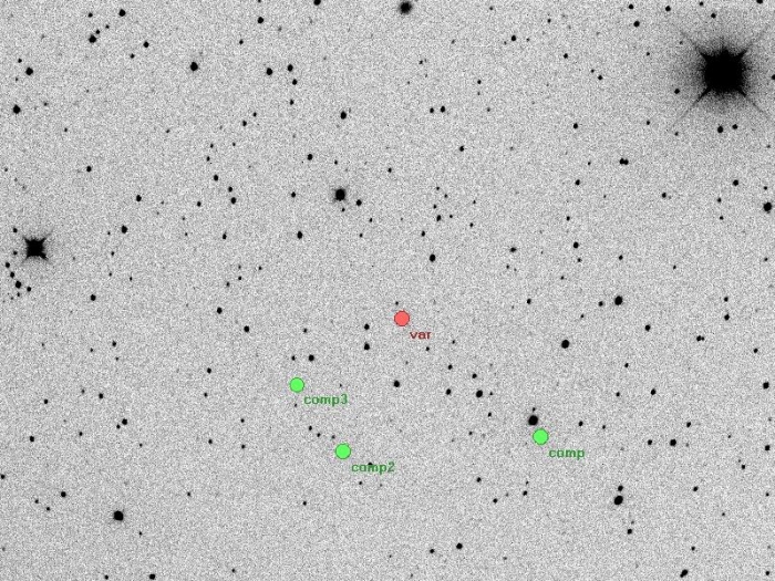 Chart - WASP-52, JD 2459466.30461