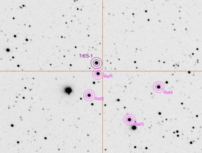 Chart - TrES-1, JD 2459486.24013