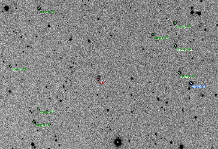 Chart - WASP-92, JD 2459384.38415