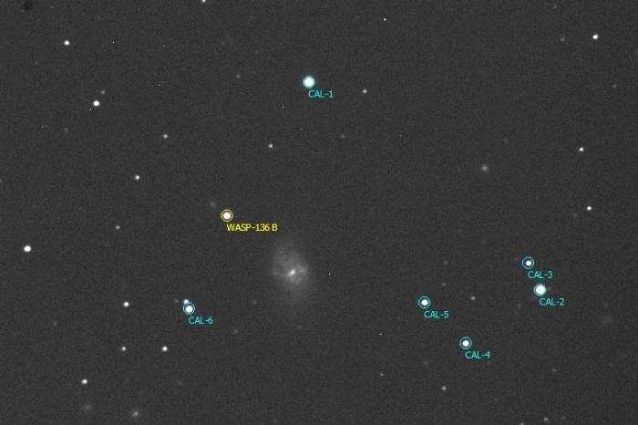 Chart - WASP-136, JD 2459525.36789