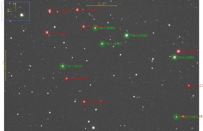 Chart - WASP-10, JD 2459513.39347