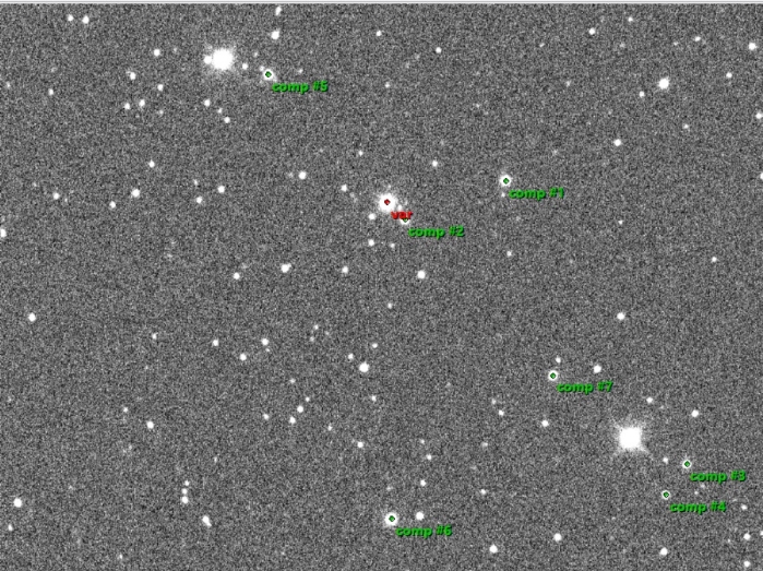 Chart - XO-6, JD 2459619.40579