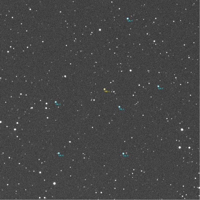 Chart - WASP-36, JD 2459608.44578