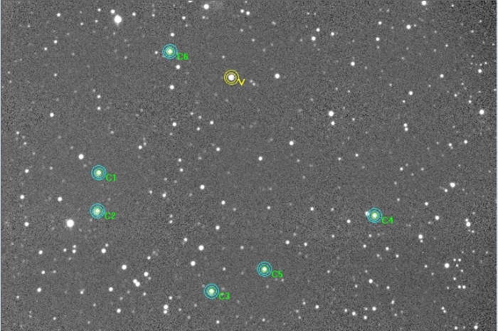 Chart - WASP-12, JD 2459658.22649