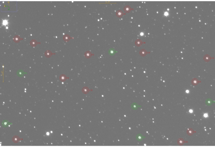 Chart - WASP-12, JD 2459636.28598