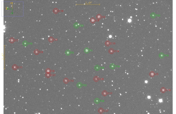 Chart - WASP-12, JD 2459659.30291