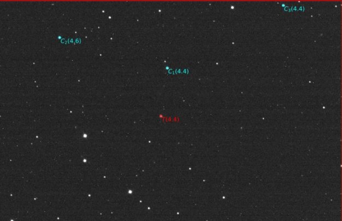 Chart - WASP-43, JD 2459699.48471