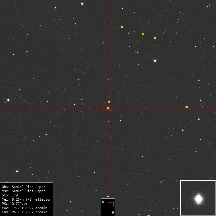 Chart - KELT-16, JD 2459802.39353