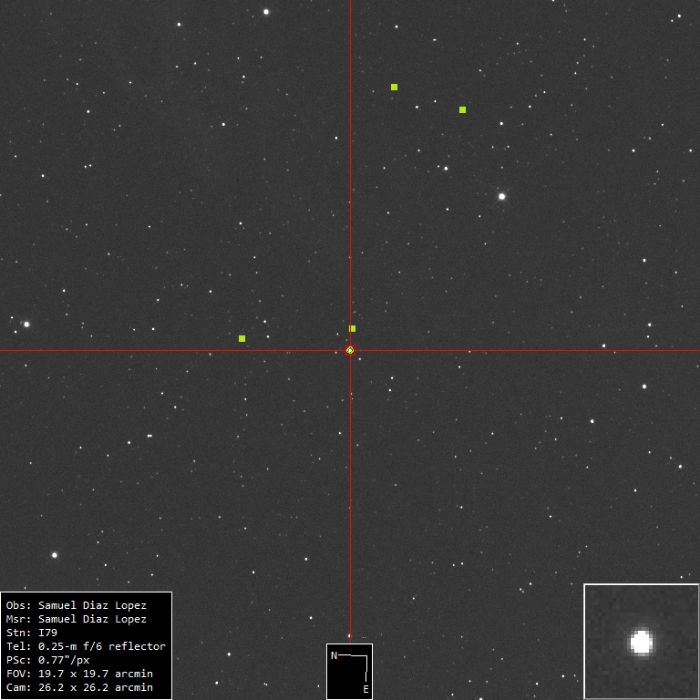 Chart - KELT-16, JD 2459803.41304