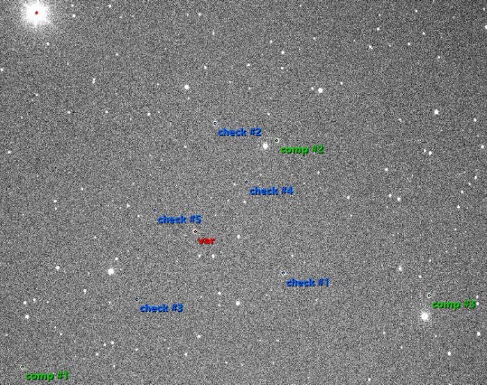 Chart - WASP-52, JD 2459809.37431