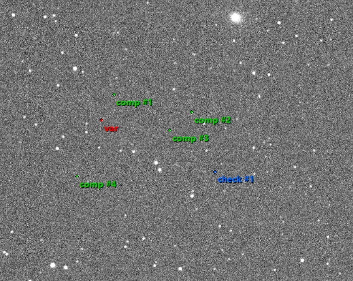 Chart - WASP-52, JD 2459816.36939