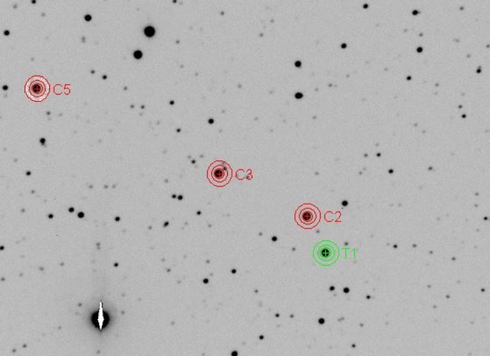 Chart - WASP-48, JD 2459825.36156