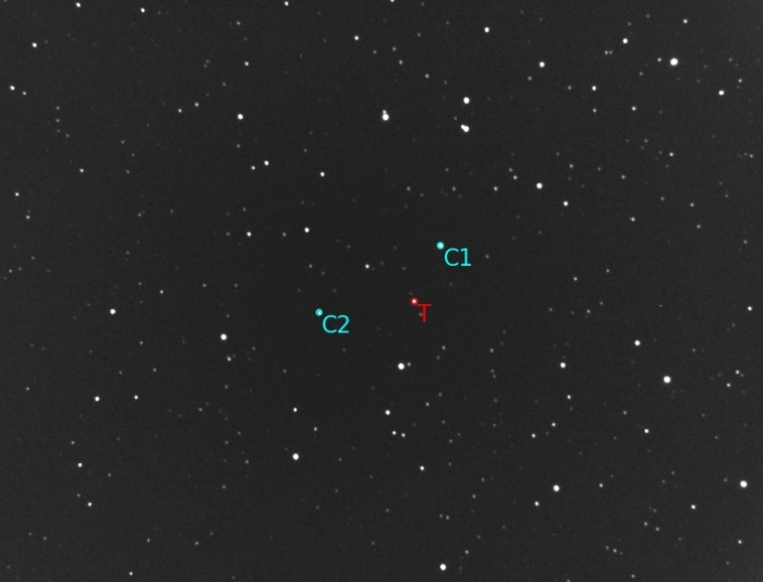 Chart - WASP-1, JD 2459844.35491