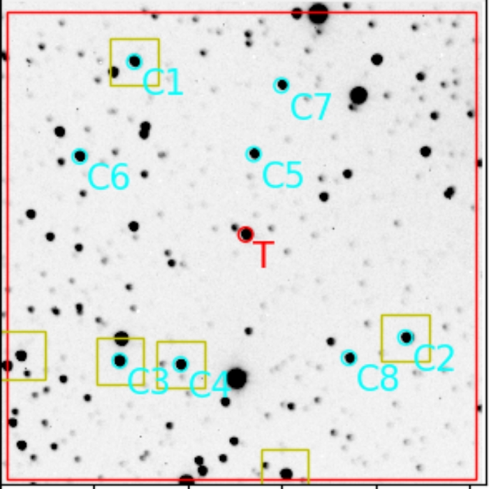 Chart - HAT-P-58, JD 2459853.55091