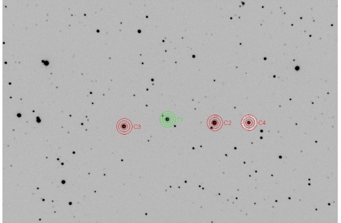 Chart - WASP-1, JD 2459897.21056