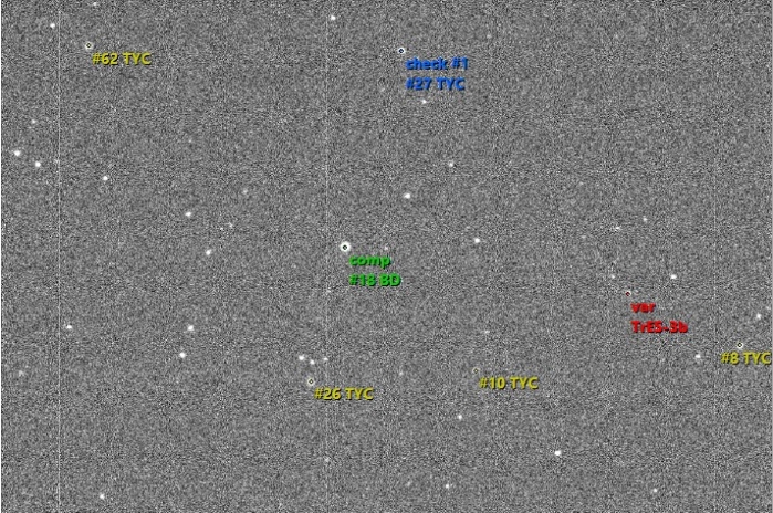 Chart - TrES-3, JD 2459854.71149