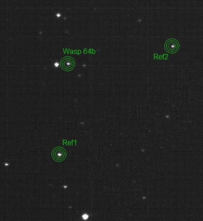Chart - WASP-64, JD 2459940.53514
