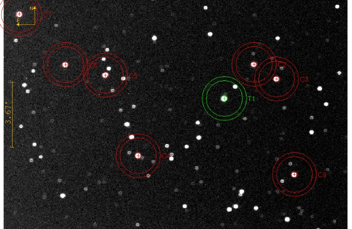 Chart - WASP-11, JD 2459941.33259