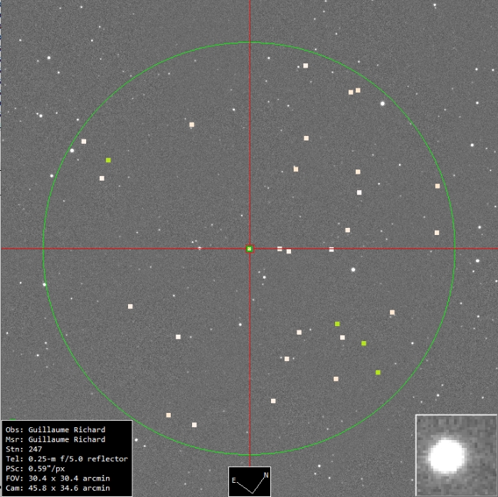Chart - WASP-36, JD 2459949.71272