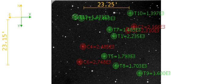 Chart - WASP-35, JD 2459957.64039