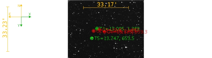 Chart - WASP-36, JD 2459637.63016